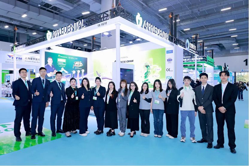 Appledental Shines at South China Dental Exhibition, Showcasing Innovative Dental Solutions